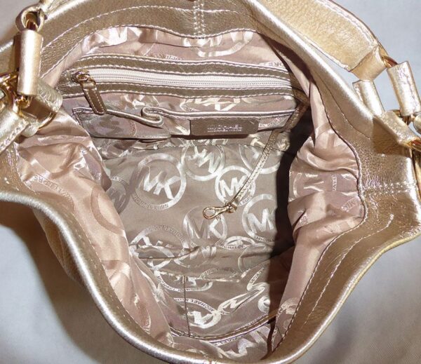 Michael Kors Gold Metal Bags  Handbags for Women for sale  eBay