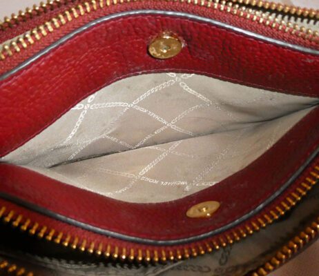 michael kors bolsas burgundy