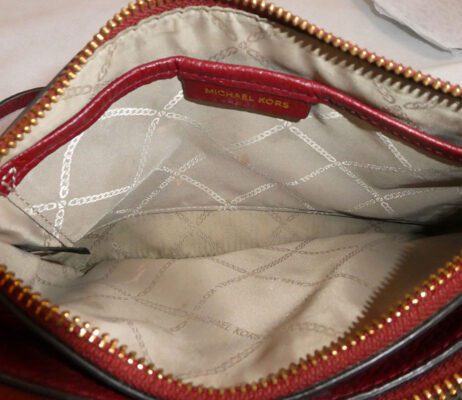 michael kors bolsas burgundy