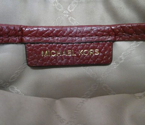 michael kors bolsas burgundy