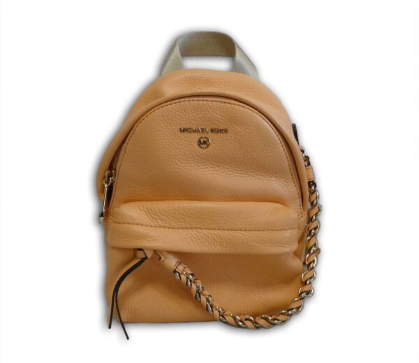 Michael Kors cantaloupe pebbled leather slater xs convertible messenger  backpack bag - Labels Most Wanted