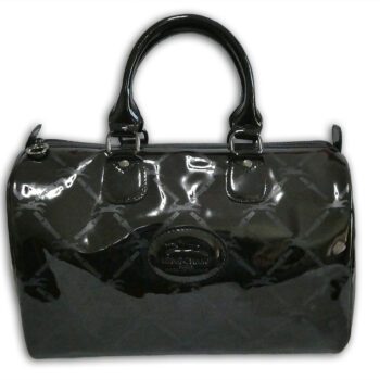 longchamp-black-patent-calfskin-leather-logo-boston-bowling-bag-receipt
