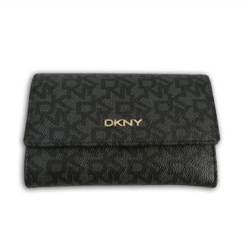 dkny-black-monogram-print-logo-bryant-french-purse-wallet