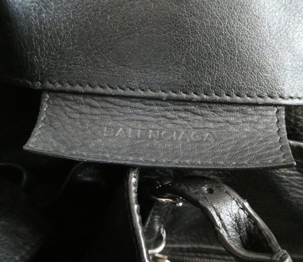 Balenciaga Papier A5 Tote Black/Grey in Grained Calfskin with Silver-tone -  US