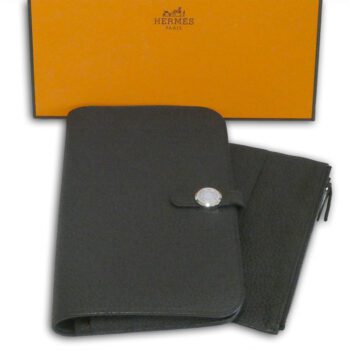 hermes-black-togo-leather-dogon-duo-wallet-purse-with-box-receipt