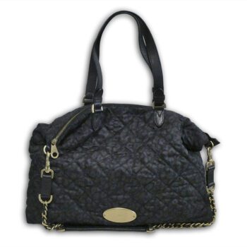 mulberry-dark-heather-blue-and-black-printed-mini-leopard-nylon-rosie-tote-shoulder-bag