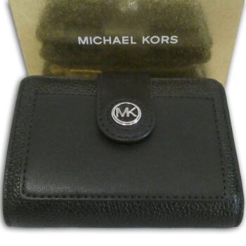 michael-kors-black-pebbled-smooth-leather-mercer-small-wallet-purse-box