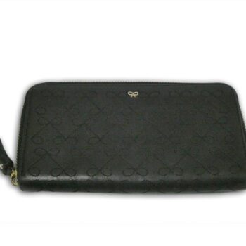 anya-hindmarch-black-calfskin-leather-wilkes-bow-continental-wallet-purse