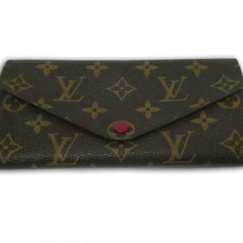 louis-vuitton-m60708-monogram-fuchsia-josephine-wallet-receipt
